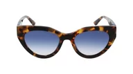 Okulary przeciwsłoneczne - KARL LAGERFELD Okulary przeciwsłoneczne damskie, Żółw, Rozmiar uniwersalny - miniaturka - grafika 1