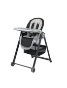 Krzesełka do karmienia - Espiro Krzesełko do karmienia Penne 10 black - miniaturka - grafika 1