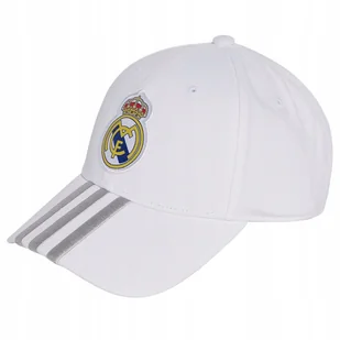 Czapka adidas Real Madryt JX1635 biały OSFL - Czapki i chusty sportowe męskie - miniaturka - grafika 1