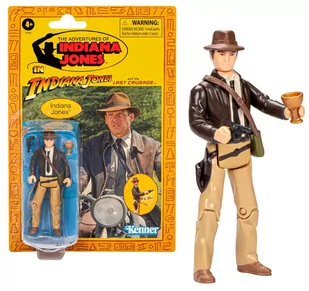 Indiana Jones 3 - Indiana Jones - Figurka Retro Colection 10Cm - Figurki dla dzieci - miniaturka - grafika 1