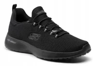 Buty sportowe męskie - Skechers Buty Męskie Sportowe Dynamight czarne lekkie 41 Eu - miniaturka - grafika 1