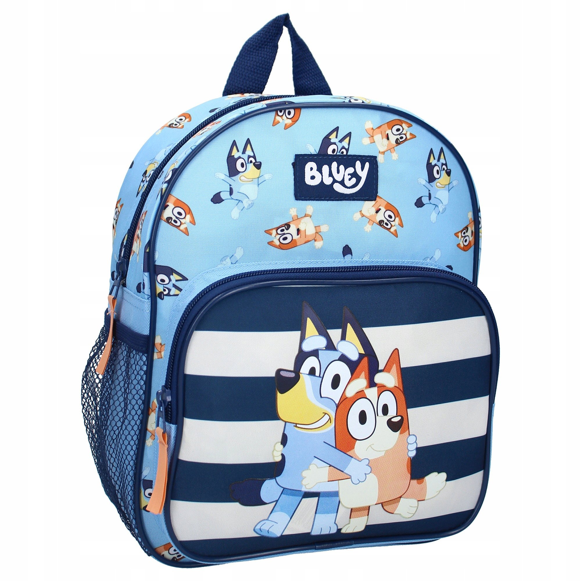 Vadobag Mały Plecak Przedszkolny Dziecięcy Z Kieszenią Bluey Jump Into Fun