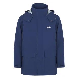 Męska Kurtka FILA TANVALD LIGHT PADDED PARKA FAM0195-50001 – Niebieski - Kurtki męskie - miniaturka - grafika 1