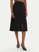 Spódnice - Rinascimento Spódnica midi CFC0122491003 Czarny Regular Fit - miniaturka - grafika 1