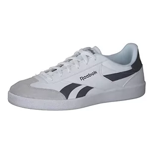 Reebok Męskie trampki Smash Edge S, Ftwr White Vector Navy Pure Grey 2, 39 EU - Trampki męskie - miniaturka - grafika 1