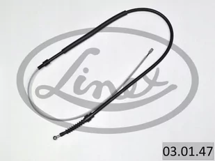 LINEX LINKA HAMULCA 03.01.47 AUDI A3/SEAT ALTEA/LEON/SKODA OCTAVAI/VW GOLF V 1443/805 03 PRAWA - Linki hamulca postojowego - miniaturka - grafika 1