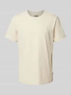 Koszulki męskie - T-shirt z prążkowanym, okrągłym dekoltem model ‘Dinton’ - miniaturka - grafika 1
