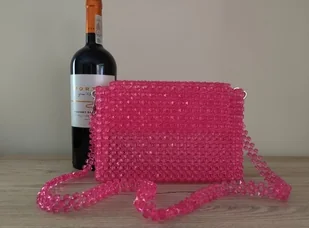Torebka z koralików - Torebki damskie Torebka z koralików - Torebki damskie - miniaturka - grafika 1