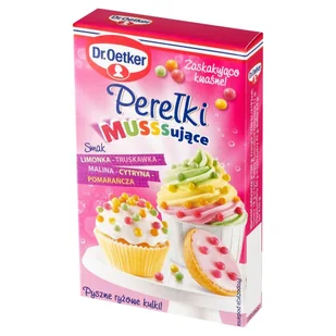 Dr. Oetker Perełki Musssujące 30 G - Dodatki do ciast w proszku - miniaturka - grafika 1