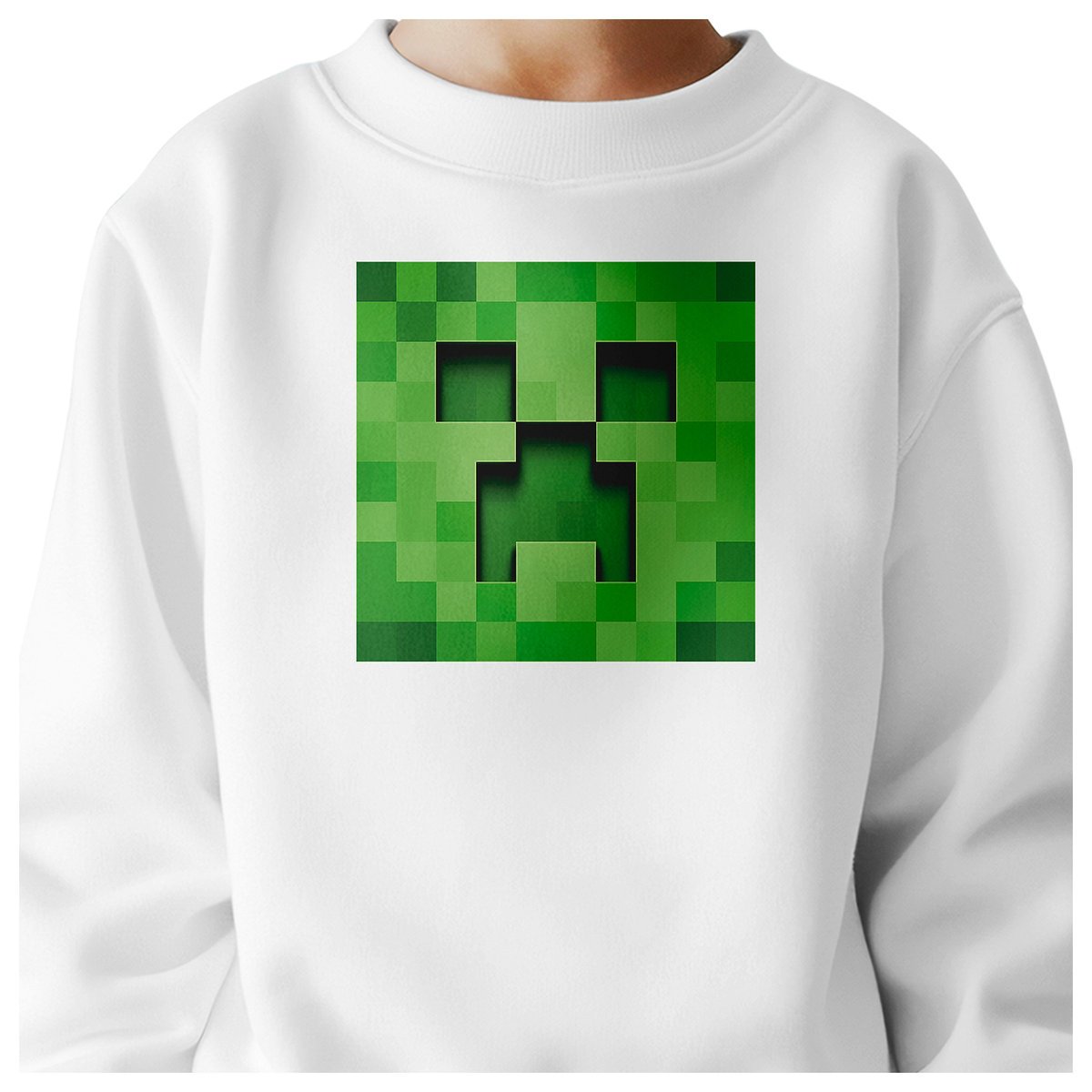 BLUZA DZIECIĘCA MINECRAFT 104 DLA DZIEWCZYNKI CHŁOPCA JAKOŚĆ
