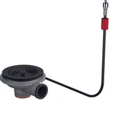 Akcesoria do armatury i ceramiki - Korek automatyczny FRANKE COLOR LINE czarny mat 112.0656.939 - miniaturka - grafika 1