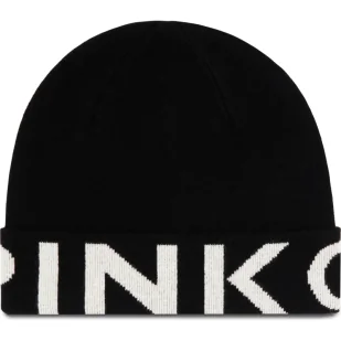 Pinko Wełniana czapka | z dodatkiem kaszmiru - Czapki damskie - miniaturka - grafika 1