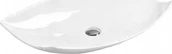 Umywalki - Umywalka Mexen Mexen Delia umywalka nablatowa 74 x 38 cm biała - 21857400 - miniaturka - grafika 1