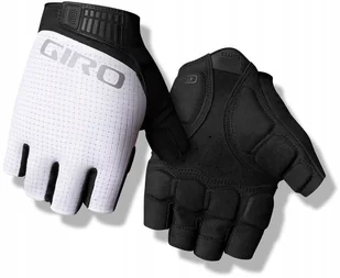 Rękawiczki męskie GIRO BRAVO II GEL krótki palec white roz. L obwód dłoni 229-248 mm / dł. dłoni 189-199 mm NEW 2025 - Rękawiczki rowerowe - miniaturka - grafika 1