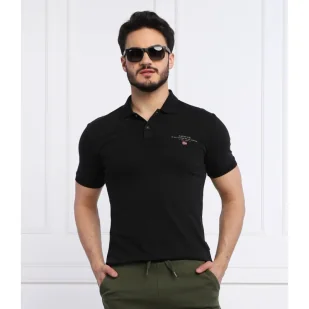 Napapijri Polo Regular Fit - Koszule męskie - miniaturka - grafika 1