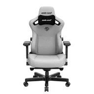 Fotele gamingowe - Anda Seat Kaiser 3 XL Gamingowy do 200kg Tkanina Szary - miniaturka - grafika 1