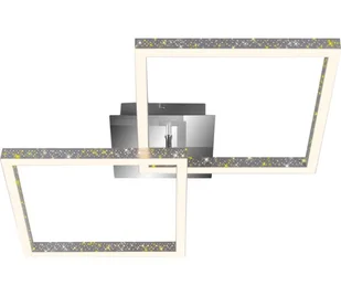 Briloner 3751-019 - LED Plafon ściemnialny FRAME LED/20W/230V chrom - Lampy sufitowe - miniaturka - grafika 1