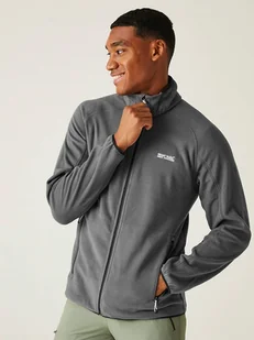 Regatta Kurtka polarowa "Hadfield" w kolorze szarym - Bluzy męskie - miniaturka - grafika 1