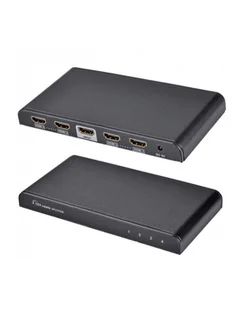 Rozdzielacz - Splitter Techly HDMI 1/4 Ultra HD, 3D - Kable komputerowe i do monitorów - miniaturka - grafika 1