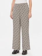 Spodnie sportowe damskie - Tommy Hilfiger Spodnie materiałowe WW0WW41023 Kolorowy Relaxed Fit - miniaturka - grafika 1