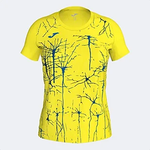 Joma koszulka damska elite x, żółty neonowy, 3XS - Koszulki i topy damskie - miniaturka - grafika 1