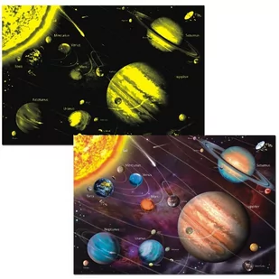 Educa 1000 EL Neon Układ Słoneczny PE-14461 - Puzzle - miniaturka - grafika 1