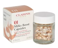 Podkłady do twarzy - Clarins Milky Boost Capsules 01 - miniaturka - grafika 1