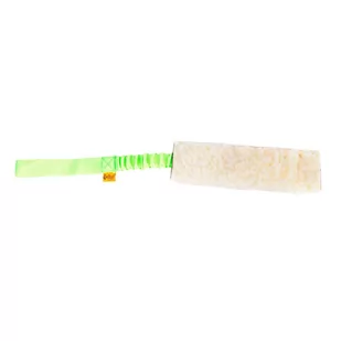 Dingo Zabawka Gryzak Bungee Z Wełny 6X20CM Zielony - Zabawki dla psów - miniaturka - grafika 1