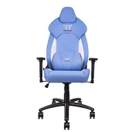 Fotele gamingowe - Thermaltake GGC-VCO-LWLWDS-01 fotel do gry Fotel gamingowy Obite siedzisko Niebieski, Biały - miniaturka - grafika 1