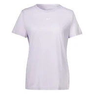 Koszulki i topy damskie - Reebok Damska koszulka treningowa, czarna, 2XL, Czarny, XXL - miniaturka - grafika 1