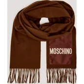 Apaszki i szaliki damskie - Moschino Wełniany szal - miniaturka - grafika 1