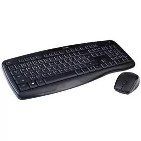 Klawiatura i mysz C-Tech WLKMC-02, CZ/SK (WLKMC-02) Czarna - Zestawy myszka + klawiatura - miniaturka - grafika 1
