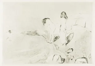 Women Bathing (1895), Edvard Munch -  plakat Wymiar do wyboru: 61x91,5 cm - Plakaty - miniaturka - grafika 1