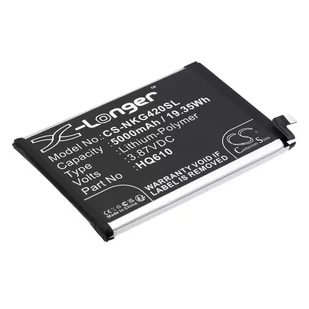 Nokia G42 5G / HQ610 5000mAh 19.35Wh Li-Polymer 3.87V (Cameron Sino) - Baterie do telefonów - miniaturka - grafika 1