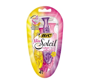 Maszynka do golenia Miss Soleil Blue 4 sztuki - Dom i ogród - miniaturka - grafika 1
