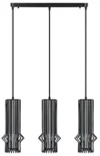 Lampy sufitowe - Elem Sten Wisząca Elem 5106/3 Black - miniaturka - grafika 1
