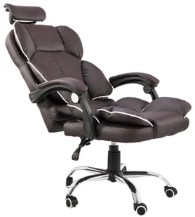 Fotel biurowy, krzesło biurowe Fotel biurowy Artnico Seli 1.0 ciemny brąz - Fotele i krzesła biurowe - miniaturka - grafika 8