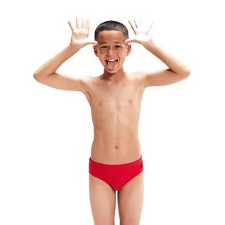 Kąpielówki dla chłopców - Slipy kąpielowe dziecięce Speedo Logo Brief - grafika 1