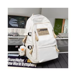 Plecak sportowy szkolny uniwersalny z brelokiem PL170B - Plecaki szkolne i tornistry - miniaturka - grafika 1