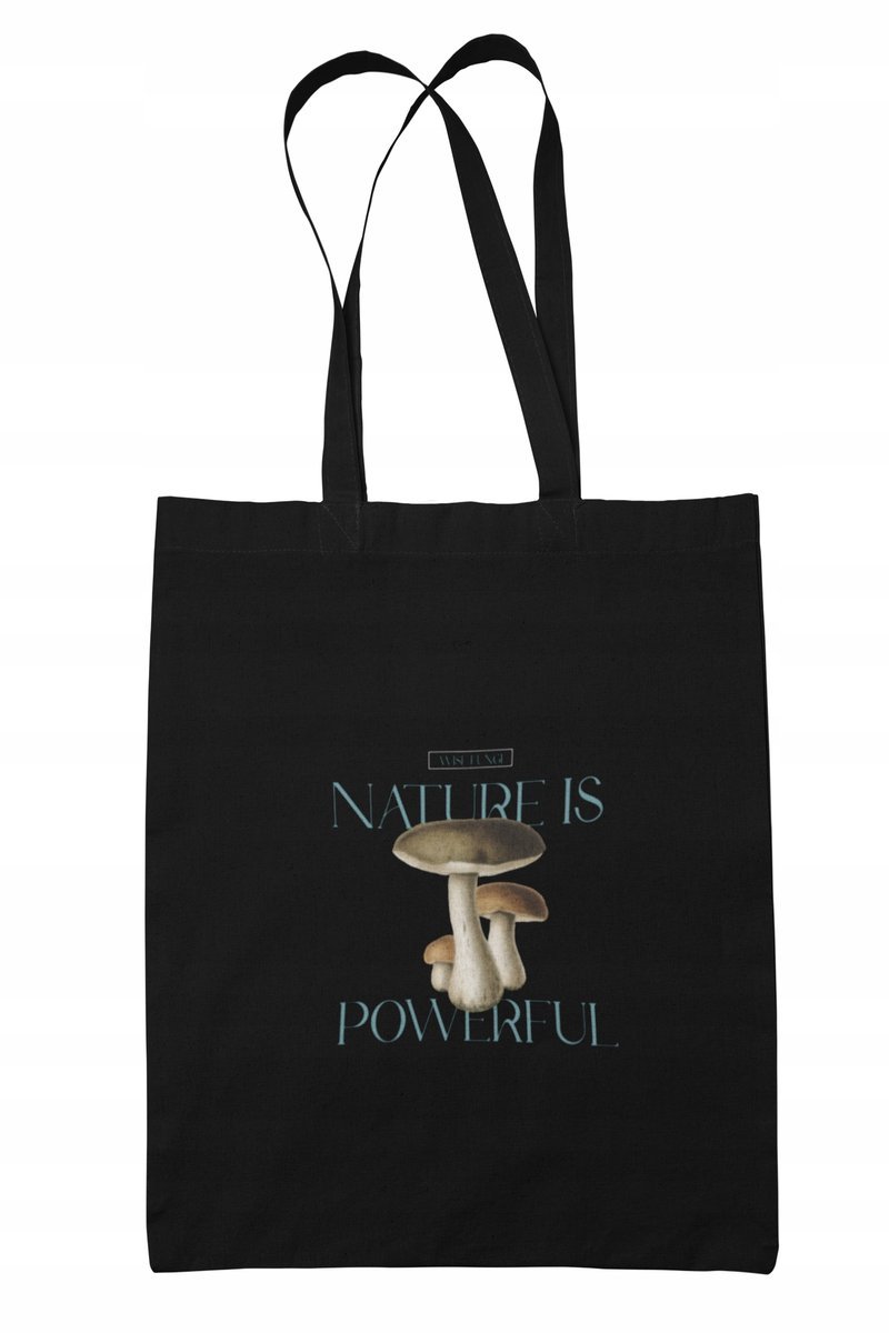 Ekologiczna Eco Torba bawełniana Shopper Grzyby