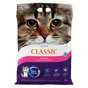 Żwirek Intersand Extreme Classic, o zapachu pudru - 2 x 14 kg Dostawa GRATIS! - Żwirek dla kotów - miniaturka - grafika 1