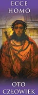 Ikony i obrazy sakralne - Baner na Wielki Post "Ecce Homo - Oto Człowiek" 75x200cm - miniaturka - grafika 1