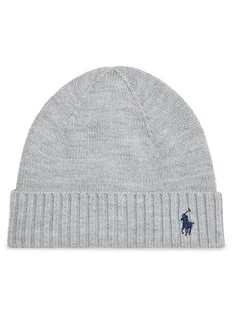 Polo Ralph Lauren Czapka 323953204002 Szary - Czapki dla dzieci - miniaturka - grafika 1