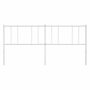 Metalowe wezgłowie, białe, 193 cm Lumarko! - Inne meble do sypialni - miniaturka - grafika 5