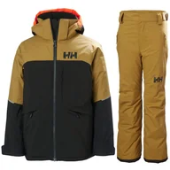Pozostała odzież narciarska - Zestaw narciarski Helly Hansen Summit/Legendary, junior, czarny/lynx - miniaturka - grafika 1