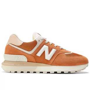 Buty New Balance U574LGDO - pomarańczowe - Buty sportowe męskie - miniaturka - grafika 4