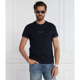 Tommy Hilfiger T-shirt TOMMY LOGO TIPPED | Regular Fit - Koszulki męskie - miniaturka - grafika 1