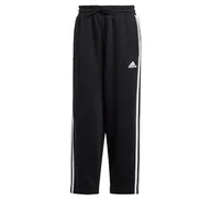 Spodnie damskie - adidas Damskie spodnie polarowe Essentials z 3 paskami z otwartym obszyciem - miniaturka - grafika 1