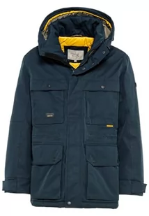 camel active Texxactive Multipocket Parka kurtka męska, niebieski, 70 - Kurtki męskie - miniaturka - grafika 1