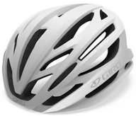 Kaski rowerowe - GIRO kask rowerowy szosowy syntax integrated mips matte white silver GR-7099687 - miniaturka - grafika 1